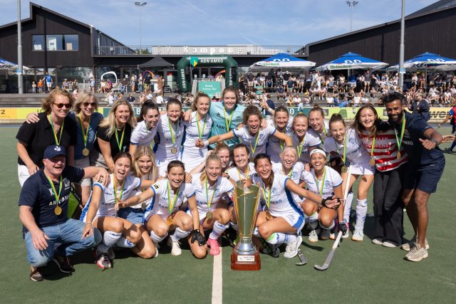 Eerste titel voor Kampong D1, Bloemendaal H1 prolongeert winst op ABN AMRO Hockey Weekend 2025